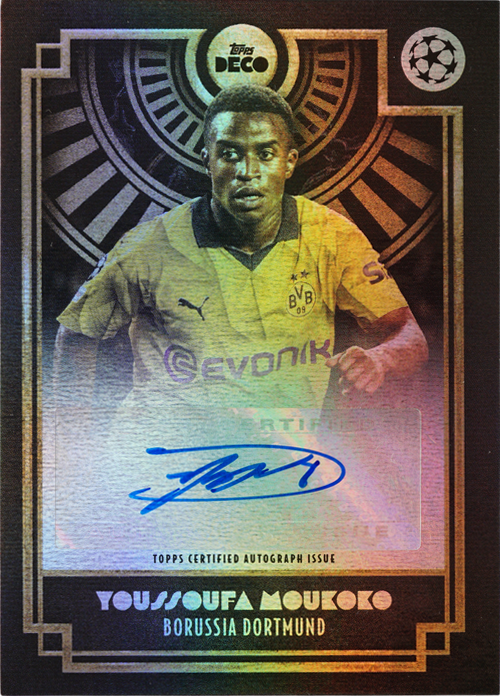 Youssoufa Moukoko trading card