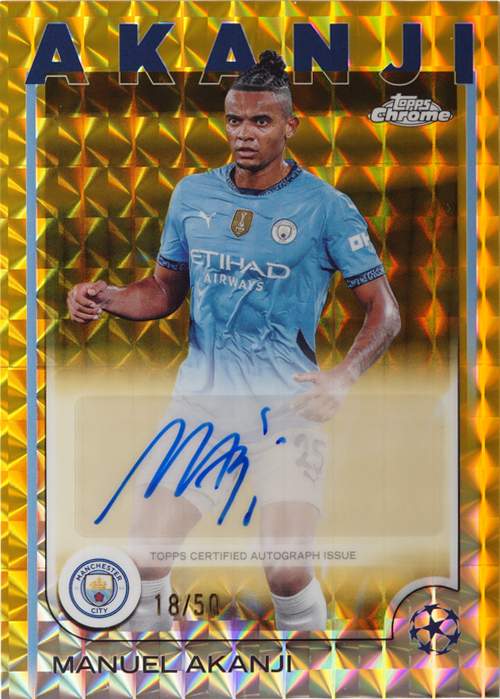 Manuel Akanji trading card