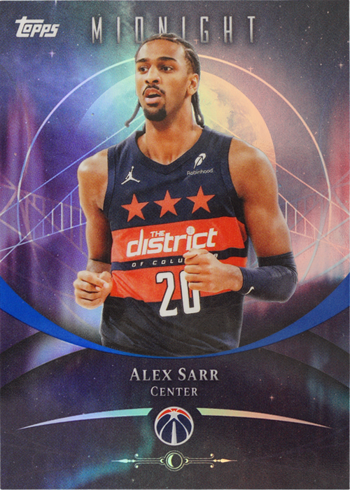Alex Sarr trading card