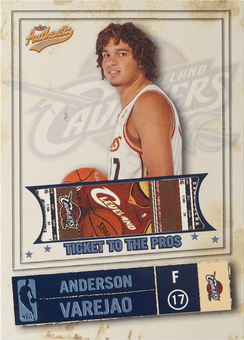 Anderson Varejao trading card