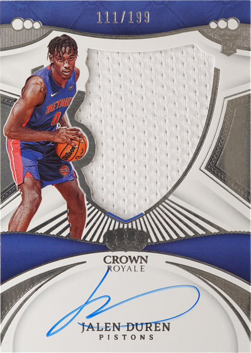 Jalen Duren trading card