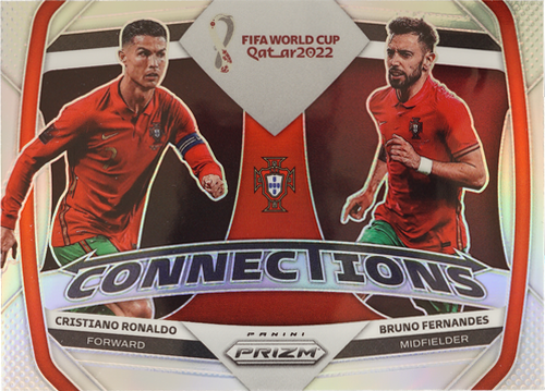 Bruno Fernandes / Cristiano Ronaldo trading card
