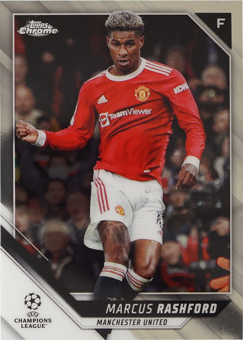 Marcus Rashford trading card