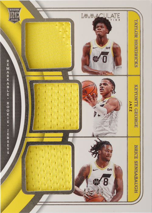 Taylor Hendricks/Brice Sensabaugh/Keyonte George... trading card