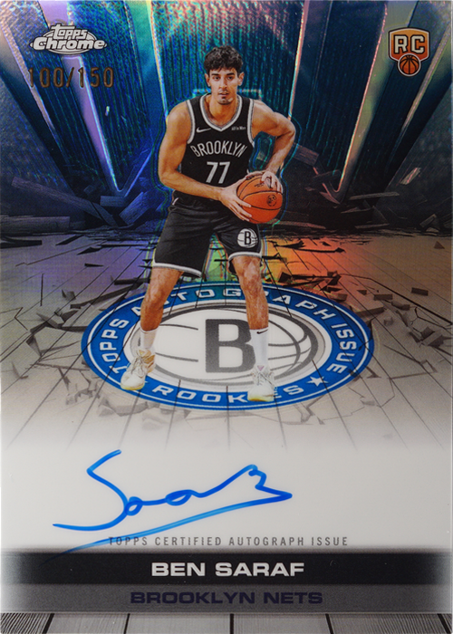 Ben Saraf trading card