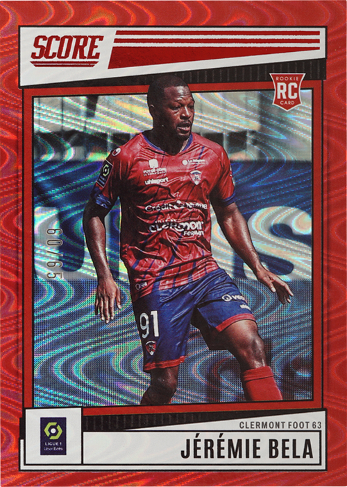 Jeremie Bela trading card