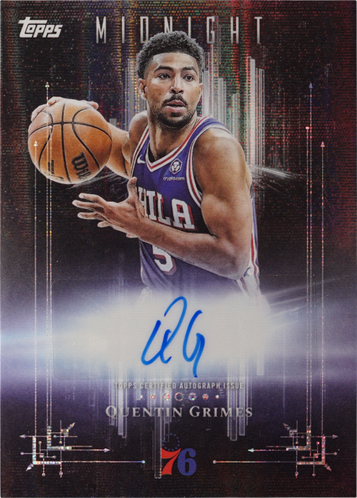 Quentin Grimes trading card