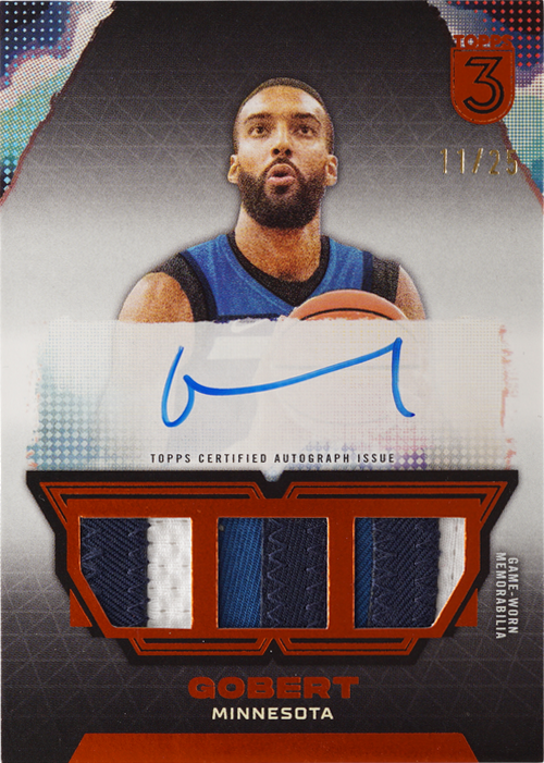 Rudy Gobert trading card