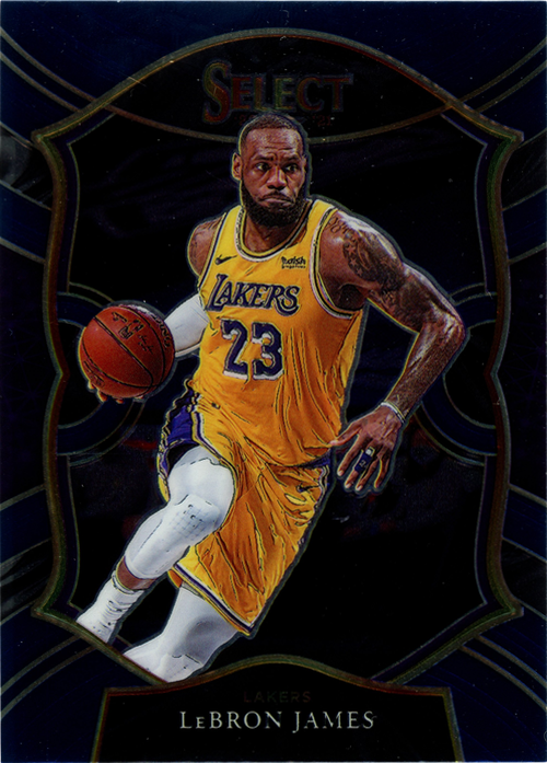 LeBron James trading card