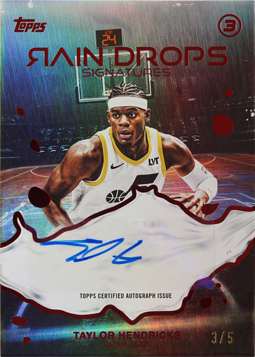 Taylor Hendricks trading card