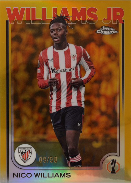 Nico Williams trading card
