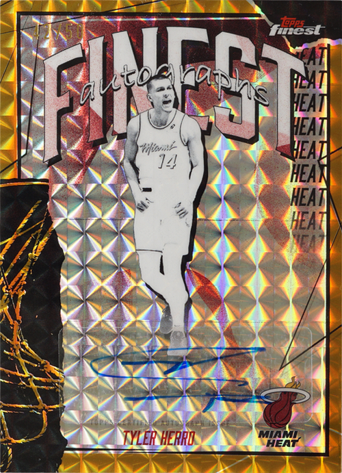 Tyler Herro trading card