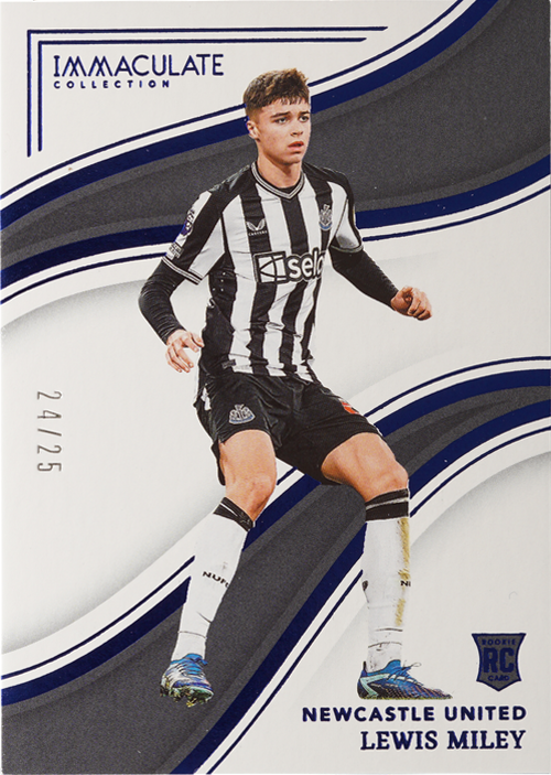 Lewis Miley trading card