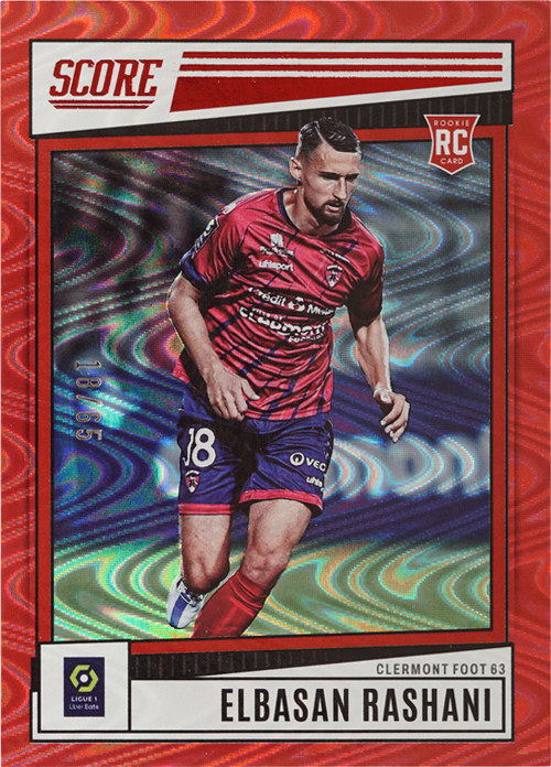 Elbasan Rashani trading card