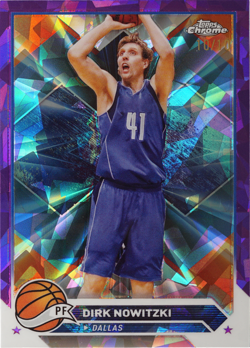 Dirk Nowitzki trading card
