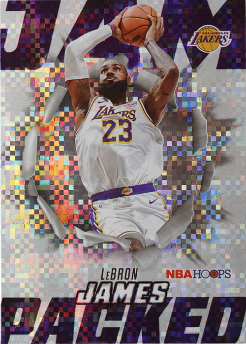 LeBron James trading card