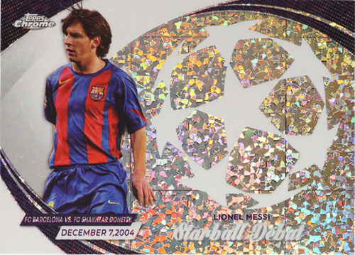 Lionel Messi trading card