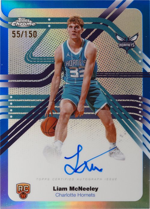 Liam McNeeley trading card