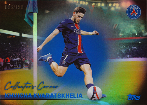 Khvicha Kvaratskhelia trading card