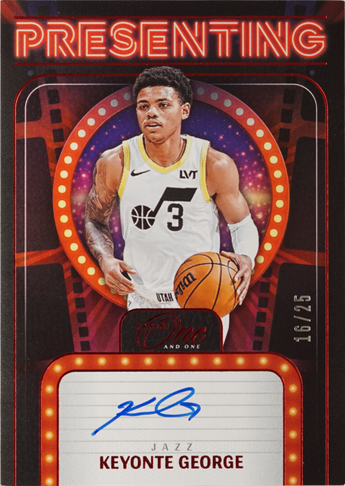 Keyonte George trading card