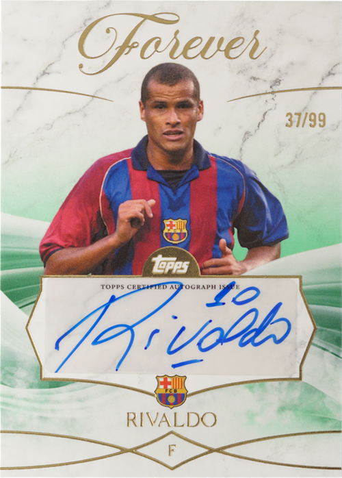 Rivaldo trading card