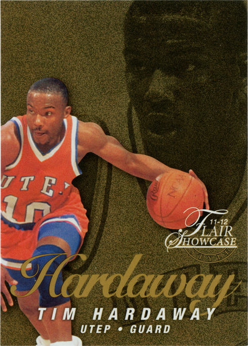 Tim Hardaway trading card