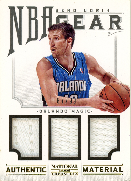 Beno Udrih trading card