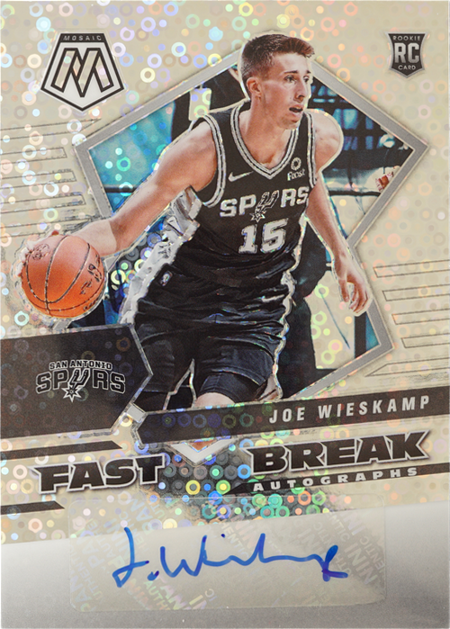 Joe Wieskamp trading card