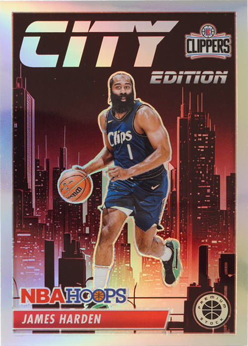 James Harden trading card