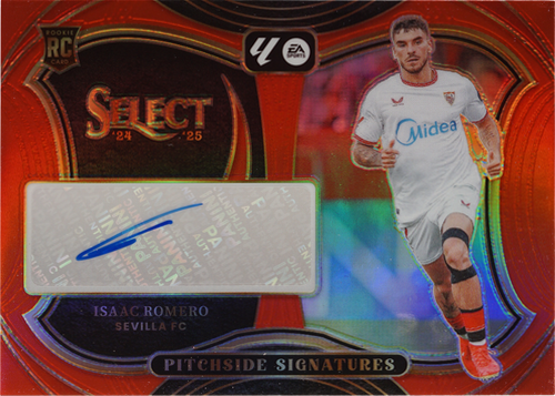 Isaac Romero trading card