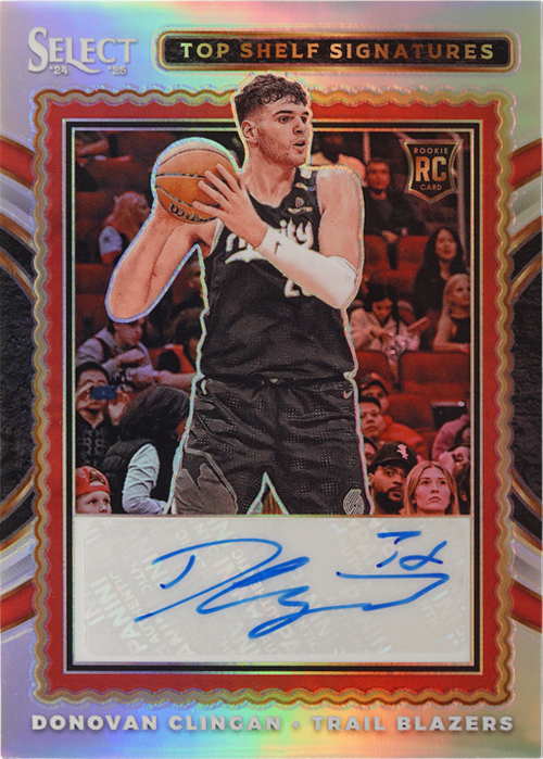 Donovan Clingan trading card
