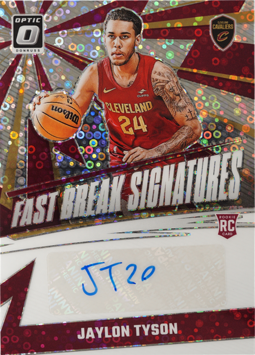 Jaylon Tyson trading card