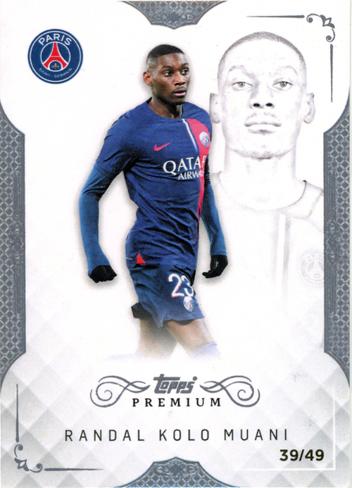 Randal Kolo Muani trading card