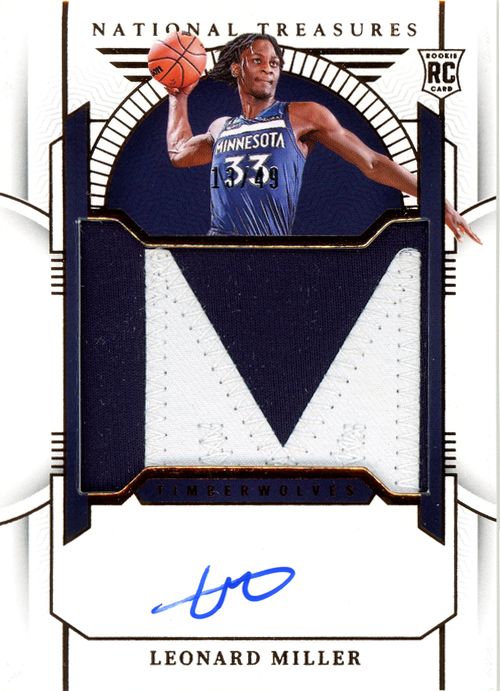 Leonard Miller trading card