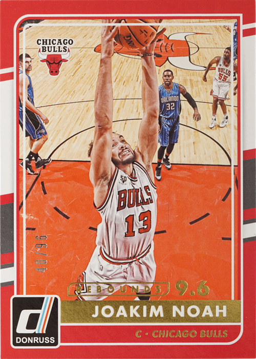 Joakim Noah trading card