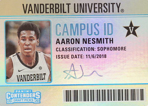 Aaron Nesmith trading card