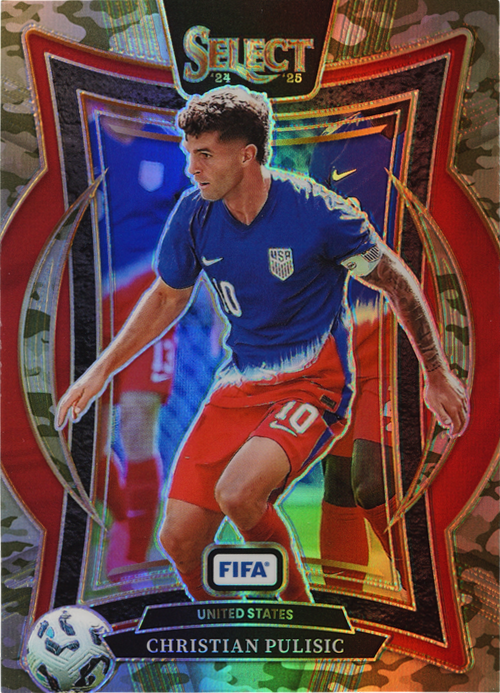 Christian Pulisic trading card