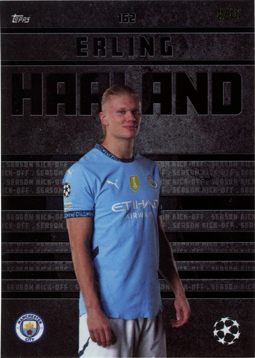 Erling Haaland trading card