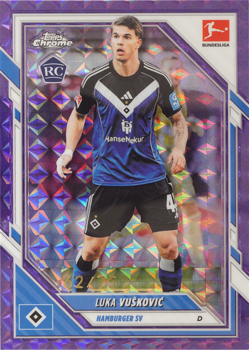 Luka Vuskovic trading card