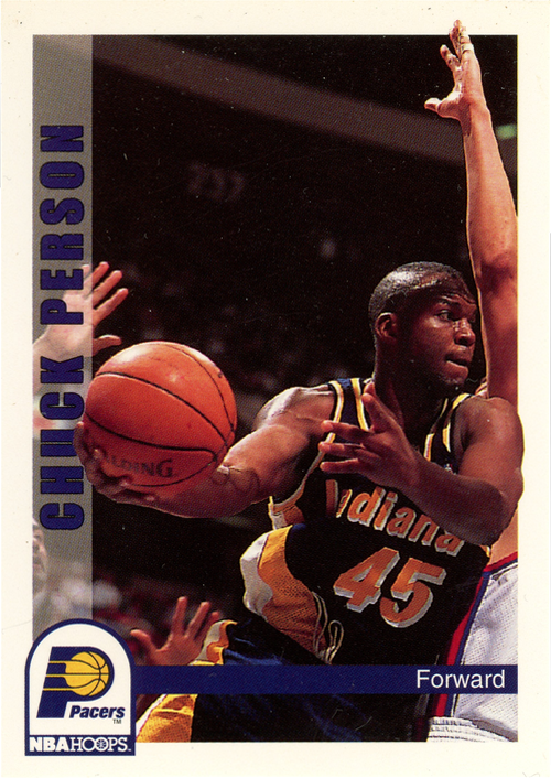 Chuck Person trading card