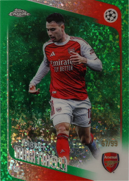 Gabriel Martinelli trading card