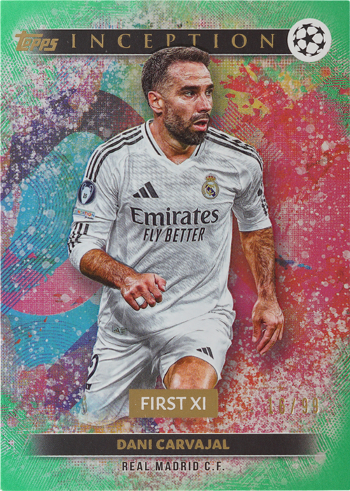 Dani Carvajal trading card