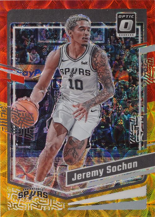 Jeremy Sochan trading card