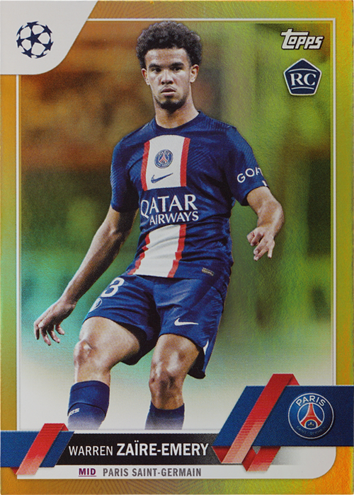 Warren Zaïre-Emery trading card