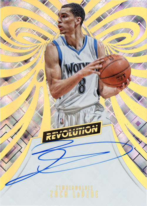 Zach LaVine trading card