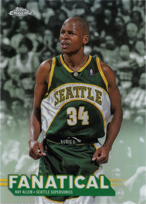 Ray Allen trading card