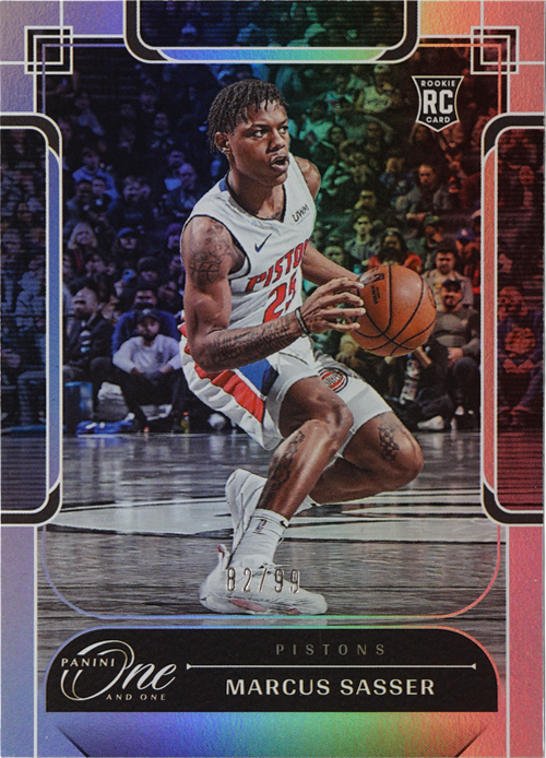 Marcus Sasser trading card