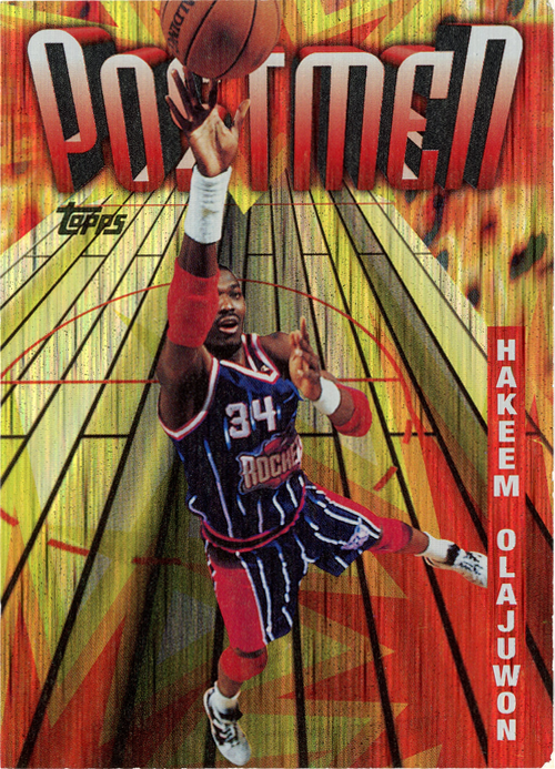 Hakeem Olajuwon trading card