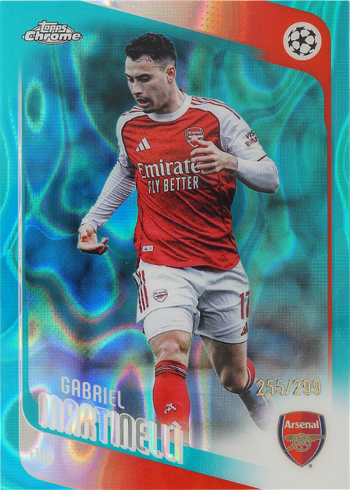 Gabriel Martinelli trading card