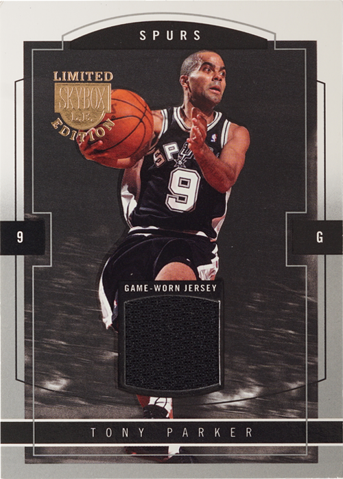 Tony Parker trading card
